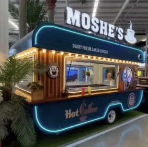 كرفان مطعم متنقل للبيع