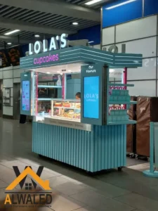 تصميم كرفان مطعم