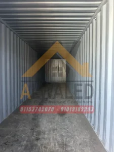 سعر الكونتينر الفارغ